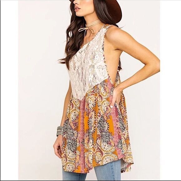 Free People Intimately Count Me In Trapeze Top - Picture 6 of 14